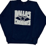 Dallas Cowboys Unbranded Football Sweatshirt - Small Navy Cotton