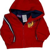 Age 6-9 Months Disney Cartoon Jacket - 3XS Red Polyester