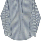 Ralph Lauren Striped Shirt - Medium Blue Cotton