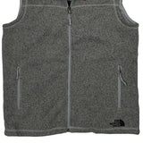 Drive In Theatre The North Face Fleece Gilet - Medium Grey Polyester