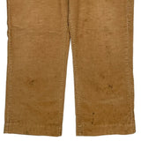 Lee Trousers - 34W 27L Brown Corduroy