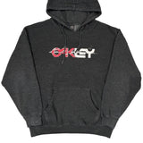 Oakley Hoodie - 2XL Gray Cotton Blend