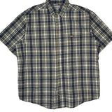 Carhartt Checked Short Sleeve Shirt - XL White Cotton