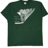 Lumberjack Walkathon Fruit Of The Loom Single Stitch T-Shirt - XL Green Cotton