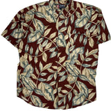 Chaps Ralph Lauren Hawaiian Shirt - Large Multicoloured Cotton