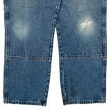 Dickies Double Knee Carpenter Jeans - 38W 31L Blue Cotton