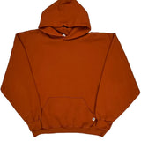 Russell Athletic Hoodie - XL Orange Cotton