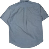 Tommy Hilfiger Short Sleeve Shirt - Medium Blue Cotton