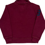 Age 5 Polo By Ralph Lauren 1/4 Zip - XS Burgundy Cotton