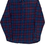 Oakley Checked Flannel Shirt - Small Multicoloured Cotton