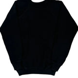 Made In USA 90S Blank Hanes Sweatshirt - Medium Black Cotton Blend