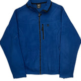 Timberland Full Zip Fleece - Large Blue Polyester