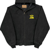 Construction Swingster Graphic Jacket - Large Black Polyester