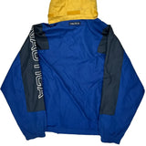 Nautica Spellout Windbreaker - Medium Blue Nylon