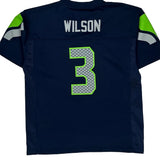 Age 18-20 Nfl Seahawks Jersey - XL Navy Polyester