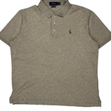Polo By Ralph Lauren Polo Shirt - Medium Grey Cotton
