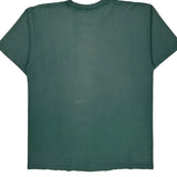 Single Stitch Wyoming Alore Graphic T-Shirt - XL Green Cotton