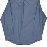 Ralph Lauren Checked Shirt - XL Blue Cotton