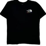 Never Stop Exploring The North Face Graphic T-Shirt - Medium Multicoloured Cotton