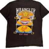 Single Stitch Wrangler Est 1947 Wrangler Graphic T-Shirt - Small Gray Cotton