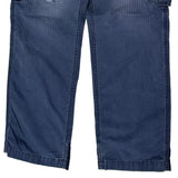 Carhartt Cargo Trousers - 32W 32L Blue Cotton Blend