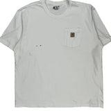 Carhartt T-Shirt - XL White Cotton
