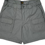 Lee Cargo Shorts - 34W 8L Gray Cotton