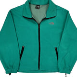 Summit Series The North Face Fleece Jacket - Small Green Polyester