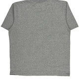Carhartt T-Shirt - Large Grey Cotton