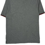 Age 12 Polo By Ralph Lauren Spellout Polo Shirt - Large Grey Cotton