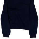 Ralph Lauren Petite Sweater - Large Navy Cotton