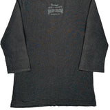 House Of Harley'S Oceanside, Ca Harley Davidson Long Sleeve T-Shirt - Medium Gray Cotton Blend