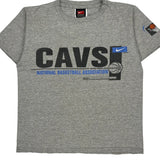 Cleveland Cavaliers Nike Nba T-Shirt - Small Gray Cotton
