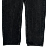 505 Levis Jeans - 34W 32L Black Cotton