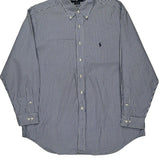 Yarmouth Ralph Lauren Checked Shirt - XL Blue Cotton