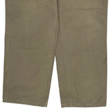 Carhartt Carpenter Trousers - 38W 32L Khaki Cotton