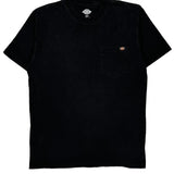 Dickies T-Shirt - Medium Black Cotton