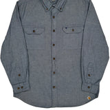 Carhartt Shirt - Large Blue Cotton