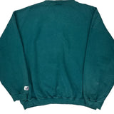 Philadelphia Eagles Logo Athletics Football Sweatshirt - 2XL Green Cotton