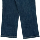 Age 12 Miss Me Contrast Stitch Jeans - Medium Dark Wash Cotton