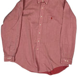 Yarmouth Ralph Lauren Shirt - Large Red Cotton