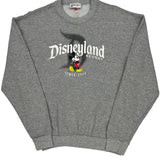 Disneyland Resort Disney Graphic Sweatshirt - Medium Grey Cotton Blend