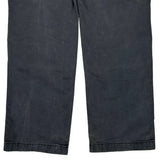 Carhartt Double Knee Carpenter Trousers - 30W 30L Grey Cotton