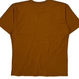 Carhartt T-Shirt - Large Brown Cotton