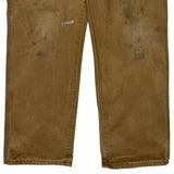 Dickies Carpenter Trousers - 33W 32L Brown Cotton