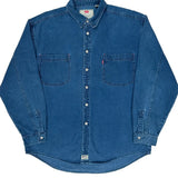 Levis Denim Shirt - XL Blue Cotton