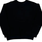 Tommy Jeans Spellout Sweatshirt - Small Black Cotton