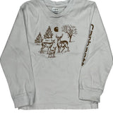Age 3 Carhartt Graphic Long Sleeve T-Shirt - XS White Cotton