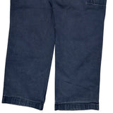 Carhartt Carpenter Trousers - 33W 30L Blue Cotton