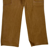 Carhartt Double Knee Carpenter Pants - 32W 30L Brown Cotton